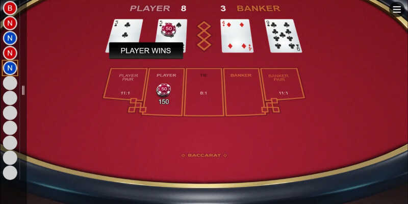 Hướng dẫn chơi Baccarat AE888